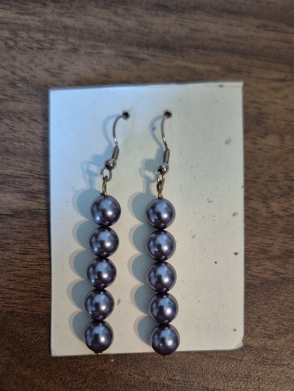 #6 Bead Dangling Earrings
